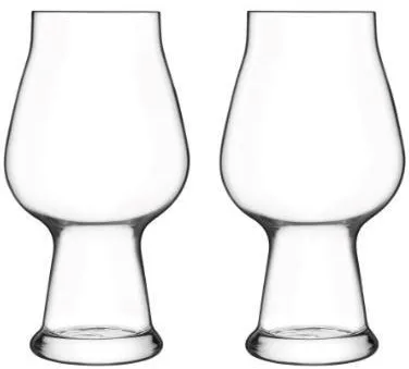 Luigi Bormioli Birrateque stout/porter beer glass 2 pcs